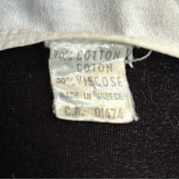 Vintage  70s boho cotton gauze viscose caftan/ tent style summer festival dress - Picture 11 of 12